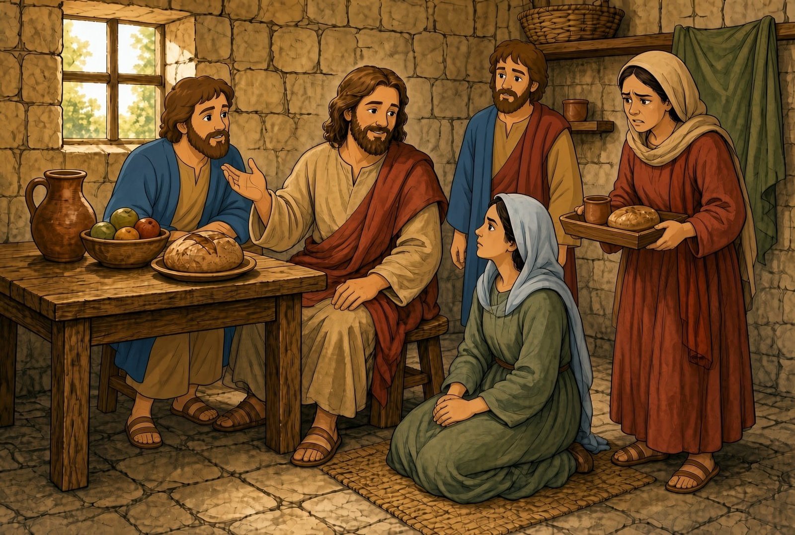 Dinner Guests (Mary & Martha)